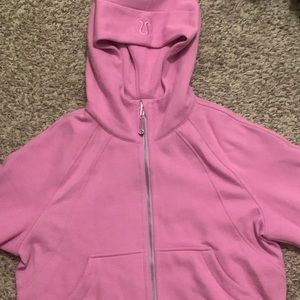 Lululemon Scuba Jacket XS/S Dahlia Mauve (Authentic)